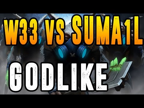 W33 Dota 2 [Meepo] Godlike Skill vs EVIL GENIUSES