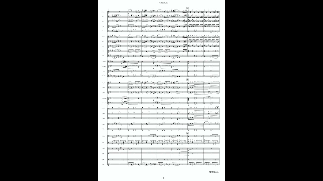 JABBERLOOP  / MotherLake（吹奏楽ver.）DEMO音源