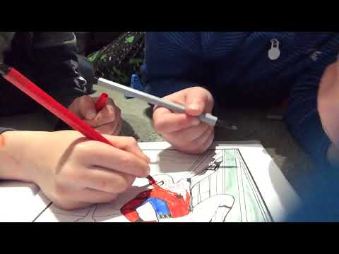 Spider man homecoming  colouring (part 1)