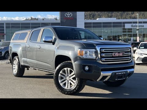 Gray 2016 GMC Canyon SLT Diesel Review - Kelowna Toyota