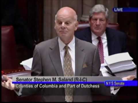 Sen Saland: Dems Robbing Peter to Pay Peter