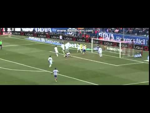 Saul Niguez Amazing Overhead kick goal - Atletico Madrid vs Real Madrid 2-0 (La Liga 2015)