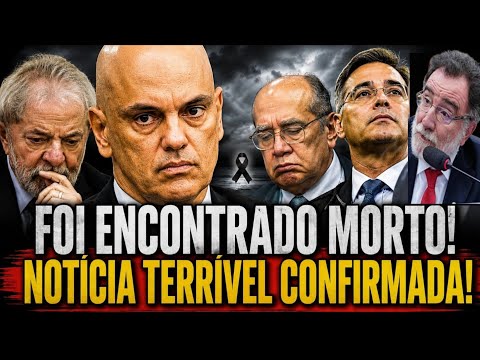 FOI ENCONTRADO MORTO AGORA - ALEXANDRE DE MORAES DO STF ACABA DE SER DETONADO NO UOL-LULA CAIU em SP