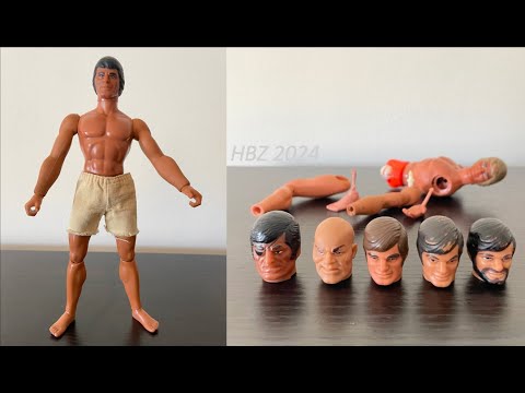 Mattel Tarzan Action Figure and Big Jim Body Parts Review