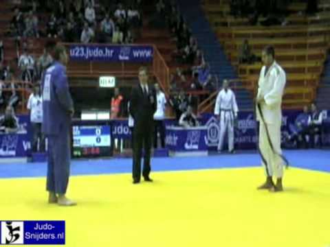 Judo 2008 Zagreb: Loriashvili (GEO) - Farkas (HUN) [-100kg].