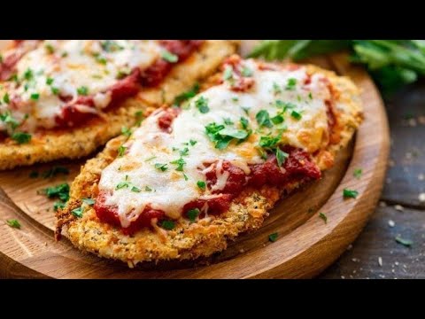 Air Fryer Chicken Parm Sandwich