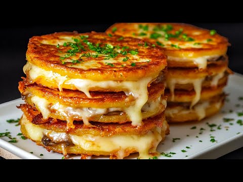 Cheesy Potato Pancakes