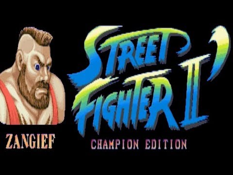 Street Fighter 2 - Champion Edition - Zangief [Arcade] Playthrough [Gameplay, Longplay]