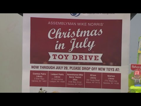 Christmas in July toy drive kicks off today