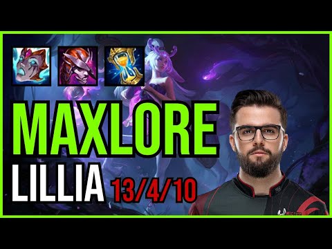MAXLORE - LILLIA vs RAMMUS Jungle - EUW Challenger - Patch 11.5