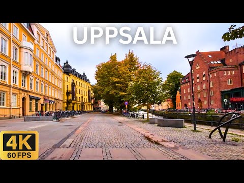 Driving in UPPSALA Sweden 🇸🇪 | Charming City Tour in 4K 🚗
