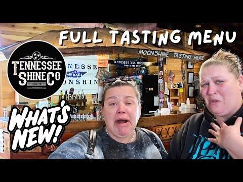 *WHAT'S NEW* TRYING TENNESSEE SHINE CO. MOONSHINE, WHISKEY AND WINE | FULL MOONSHINE TASTING & TOUR