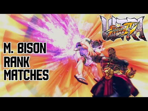 USF4 - M. Bison Rank Matches (25 Matches)