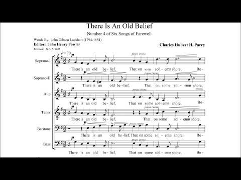 There is an old belief