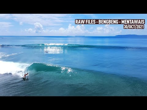 BENGBENG - Glassy - Empty - Perfect Left - Mentawais - RAWFILES - 30/OCT/2021