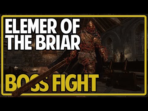 Elemer of the Briar - Elden Ring No Vigor Boss Fights