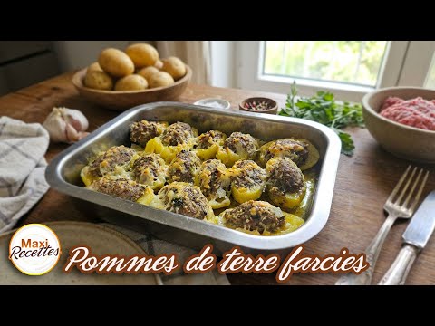Pommes de Terre Farcies à la Viande Hachée Recette Facile