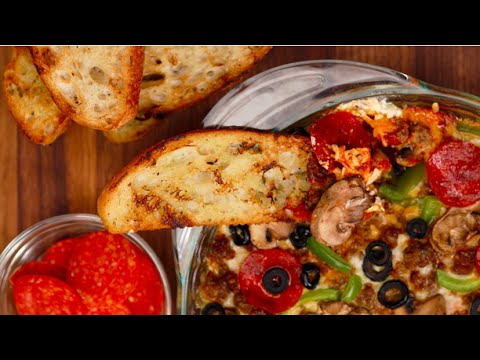 Pizza Dip Recipe For the Super Bowl | Eat the Trend