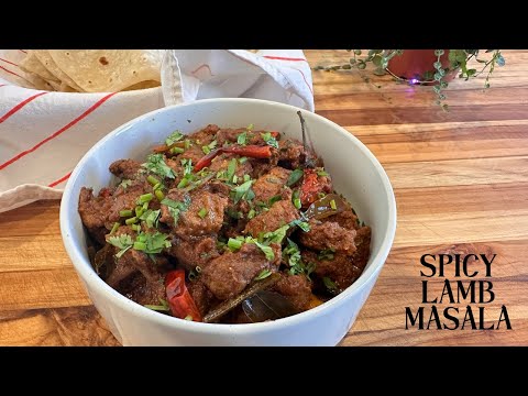 Fiji Style Fry Lamb in Masala