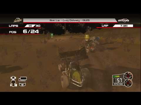 world of outlaws sprint cars xbox 360 track setups