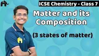 Matter and its Composition - States of matter, Definition, Properties Class 7 ICSE Chemistry Selina