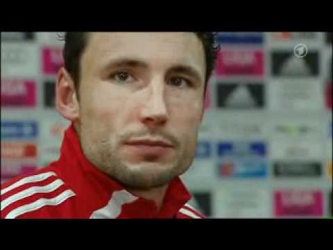 "Auf die Fresse" Interview Mark van Bommel (Sportschau, 7.11.2009)
