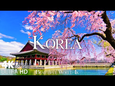 Korea 4k Beautiful Nature Film - Asian Piano Music - Natural Landscape