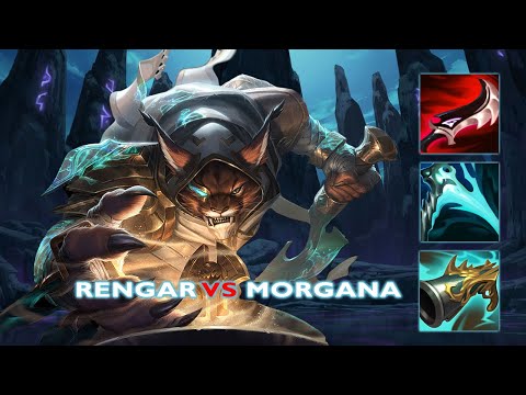 Season 11 Rengar vs Morgana Jungle Gameplay | Full game VOD from livestream | Limit Testing EP 3