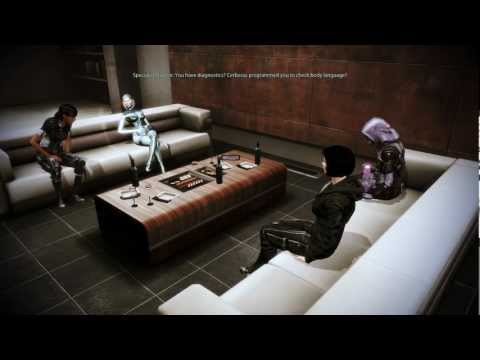 Mass Effect 3 Citadel DLC: EDI and Traynor's awkward conversation
