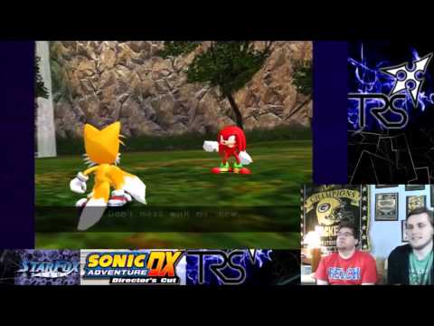 TRS Gamecast - Sonic Adventure DX - Part 4 - Tails - Icecap, Knuckles Battle, Chaos 4