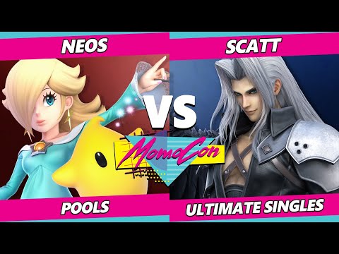 MomoCon 2023 - Neos (Rosalina) Vs. ScAtt (Snake, Sephiroth) Smash Ultimate - SSBU