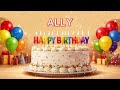 Ally Happy Birthday Funny Birthday Song