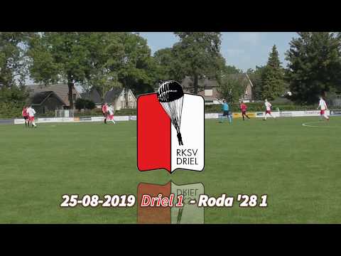 Driel 1 -  Roda'28 1 op 25 september 2019