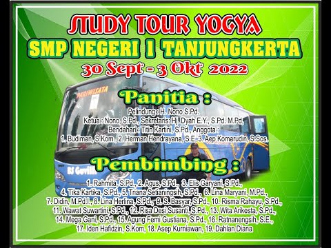 Study Tour Yogya SMPN 1 Tanjungkerta 2022