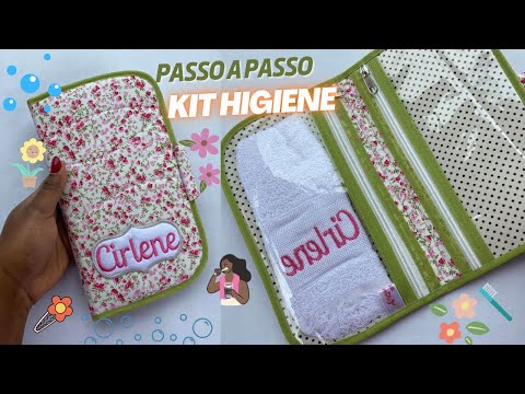 COMO FAZER KIT HIGIENE PASSO A PASSO DETALHADO | Máquina Doméstica