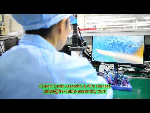 IPEX 20453 Konektor koaksial mikro FIR 41pin LVD Kabel Kabel Perakitan Perakitan Kabel Produsen