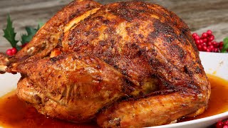 Easy Baked Turkey Recipe | How To Bake a Whole Turkey For Thanksgiving 2023