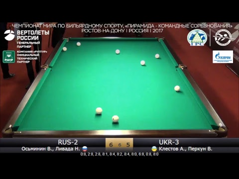 CM2017 (Осьминин В., Ливада Н.)  RUS-2 - UKR-3 (Клестов А., Перкун В.)