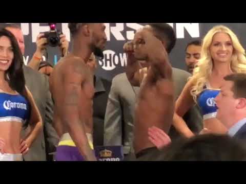 Robert Easter vs Javier Fortuna - FACE OFF at WEIGH IN