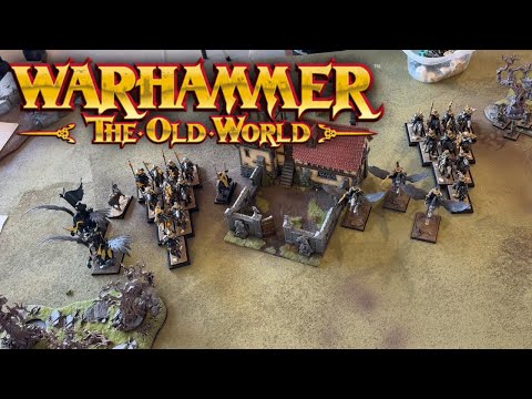 Warhammer the Old World Tournament Battle Report MOAB RND 1 Orcs vs Bretonnia