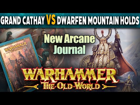 Grand Cathay vs Dwarfen Mountain Holds - Warhammer The Old World Battle Report