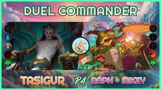 Tasigur vs. Raph & Mikey - LTC#11 Rebound -  R4 - Duel Commander│MTG│bitzelberg