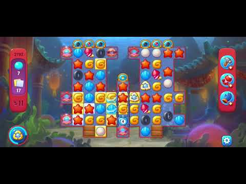 Fishdom gameplay level 2792