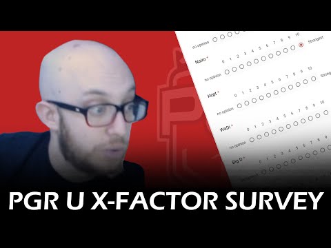 ESAM TAKES THE PGR U X-FACTOR SURVEY