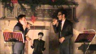 Marco Biasetti e Gabriele Geremia in Stelle di Stelle. Omaggio a Mia Martini e Claudio Baglioni