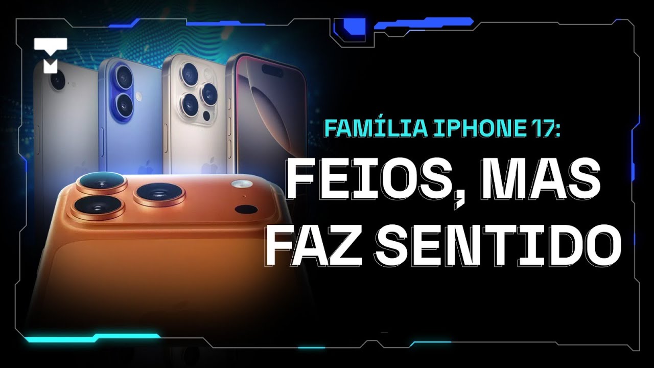 Família IPHONE 17: feia DEMAIS, mas faz TOTAL sentido #TecInverso