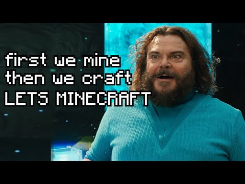 first we mine, then we craft. LET'S MINECRAFT!!