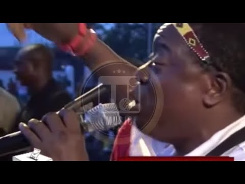 AMBASSADOR  OSAYOMORE JOSEPH himself on stage..