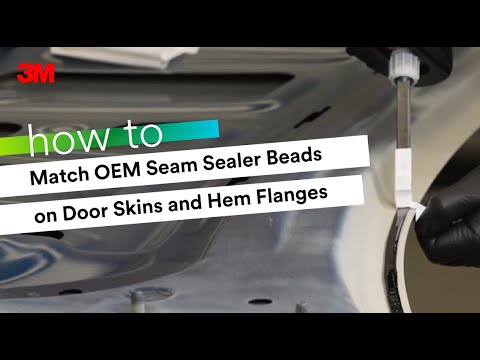 HOW TO: Match OEM Seam Sealer beads on Door Skins and Hem Flanges