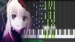 【FULL】 K Project (アニメ「K」): Return of Kings OP - {by Yui Horie} Asymmetry (Piano Synthesia + Sheet)